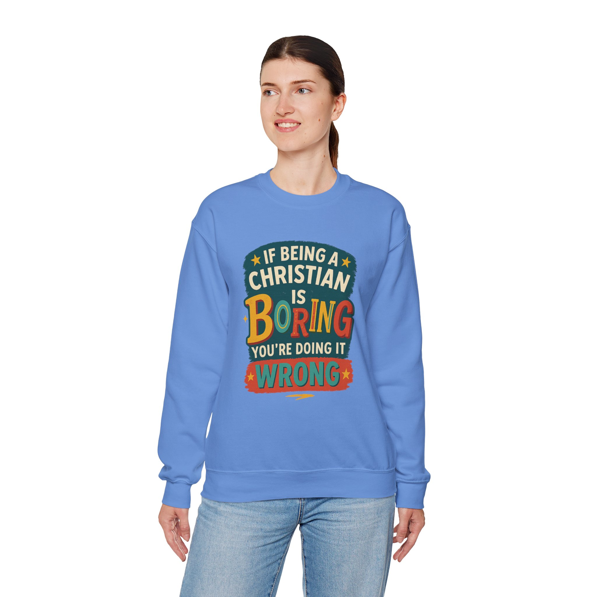 Boring Christian Sweatshirt - Image 8