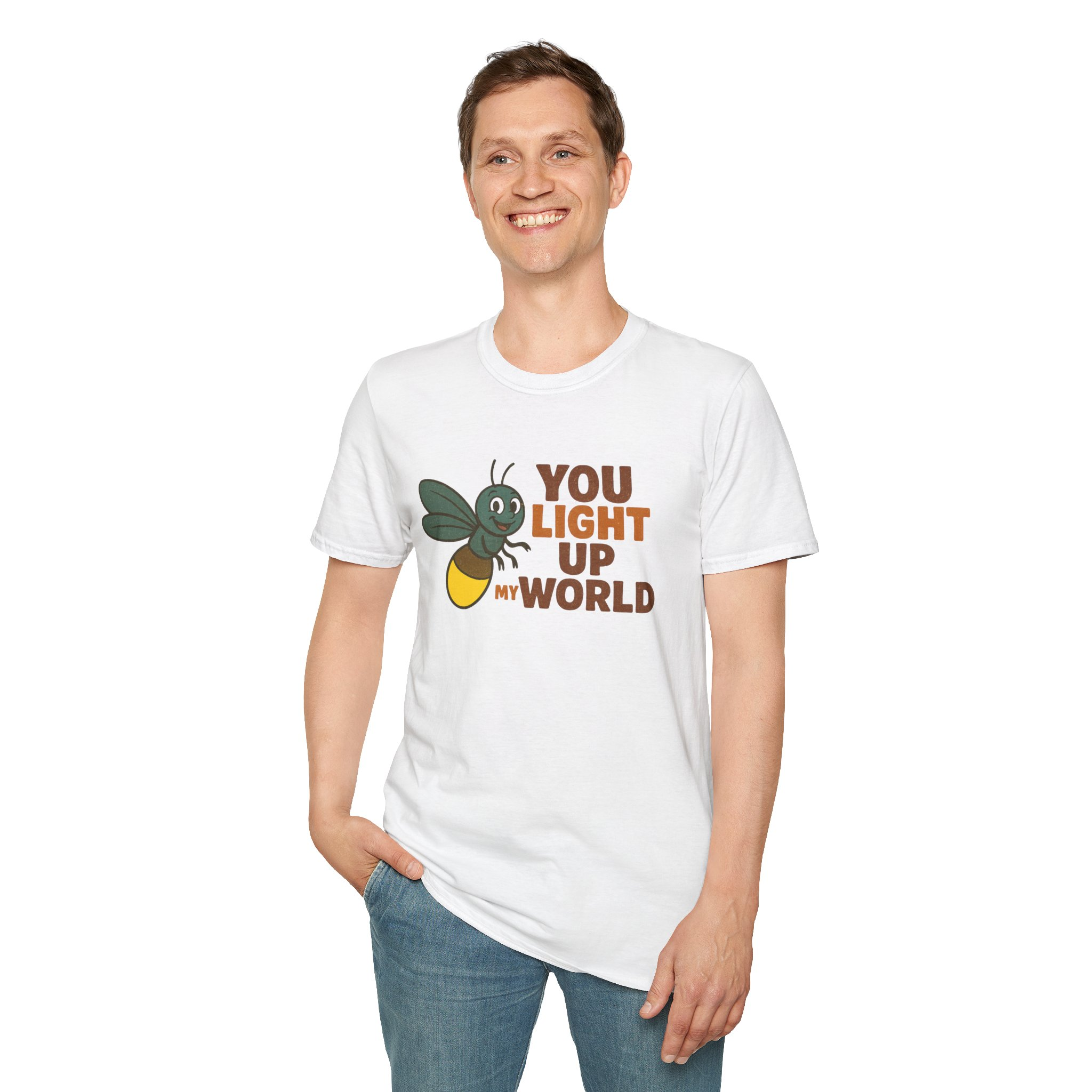 You Light Up My World Bee T-Shirt, - Image 2