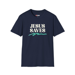 Jesus Saves (Teal) T-Shirt