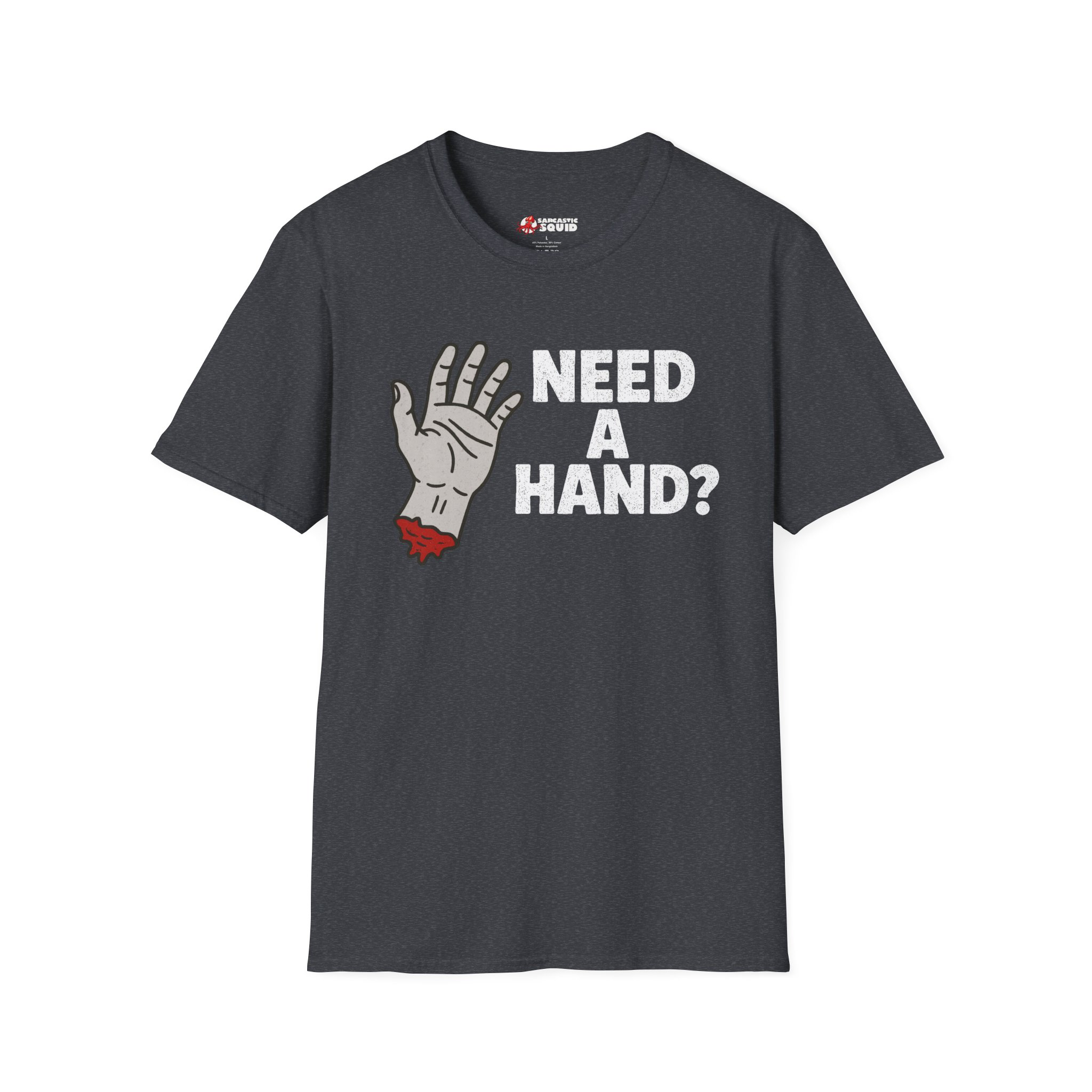 Need a Hand? (Light) Unisex Softstyle T-Shirt