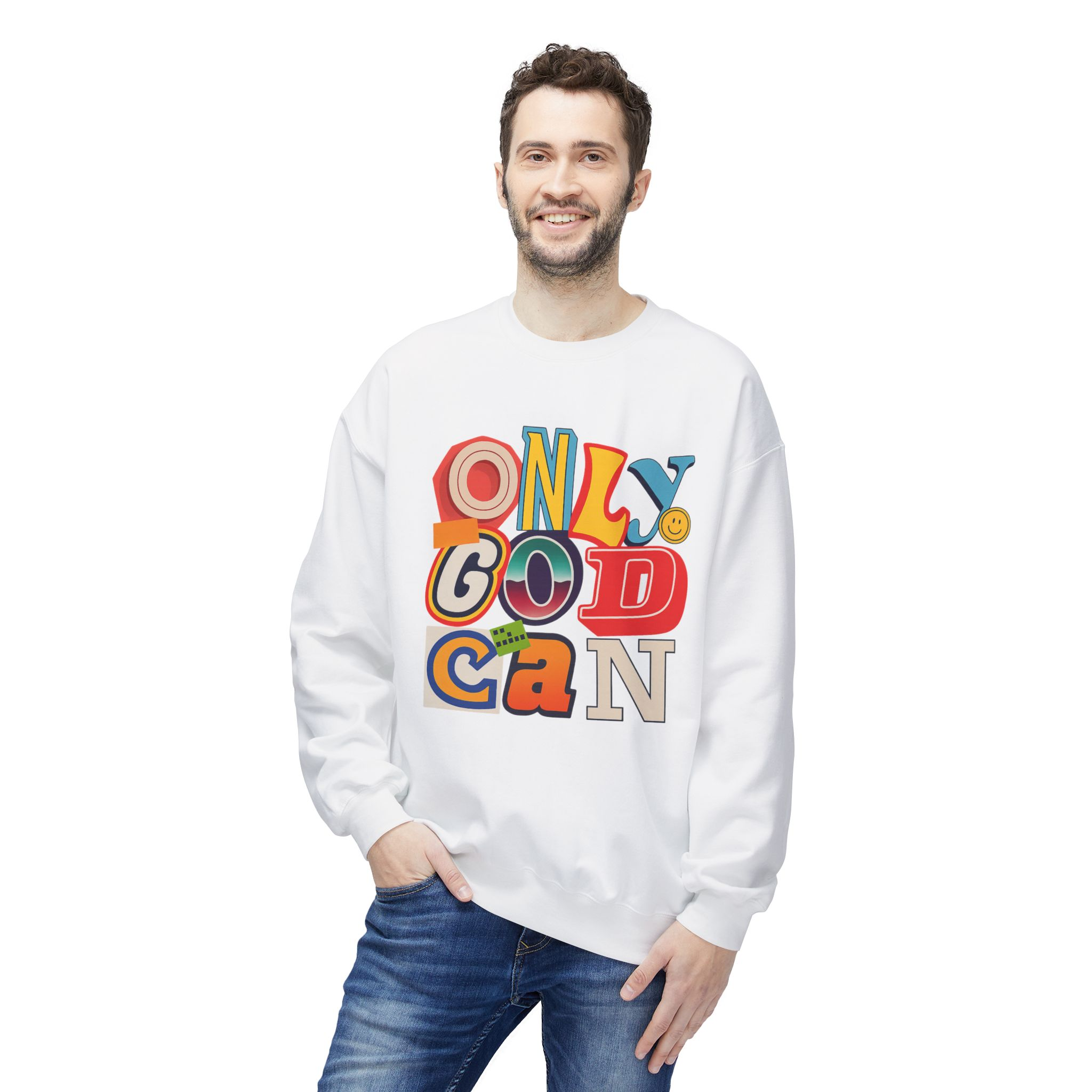 Only God Can Sweatshirt - Image 4