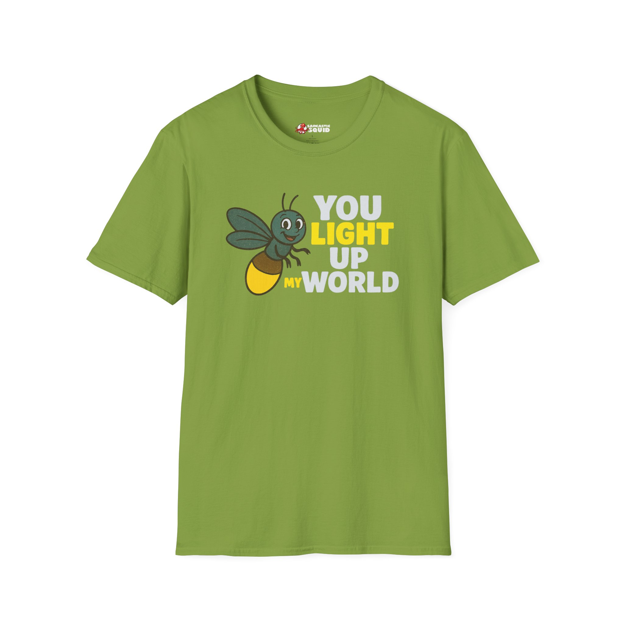 You Light Up My World (White) T-Shirt - Image 7
