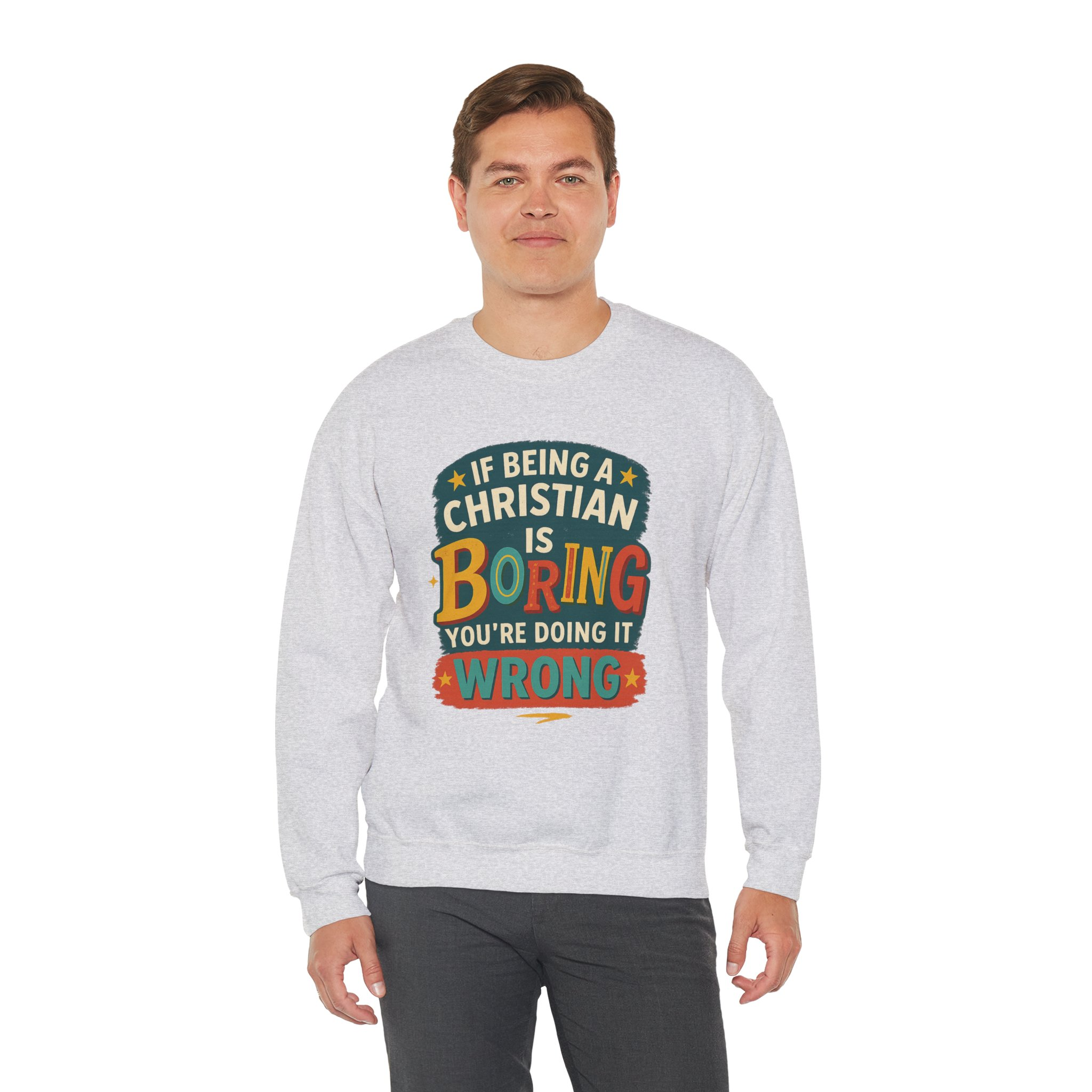 Boring Christian Sweatshirt - Image 4