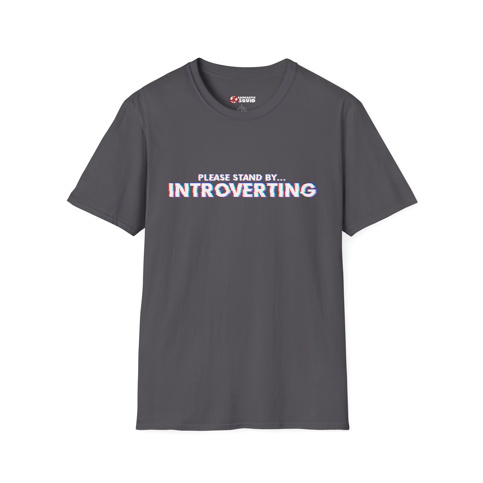 Introverting Unisex Softstyle T-Shirt - Image 3