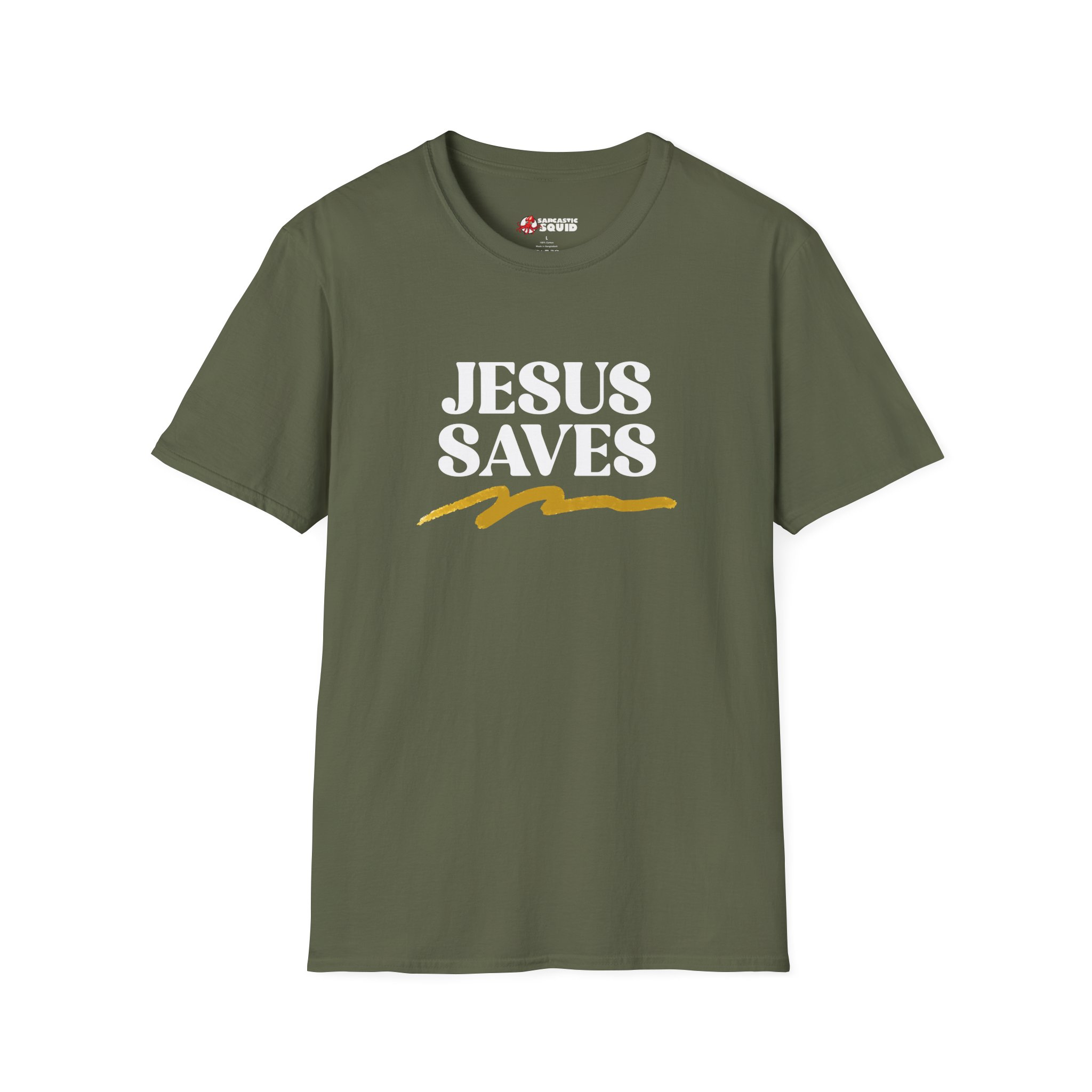 Jesus Saves Unisex T-Shirt - Image 5