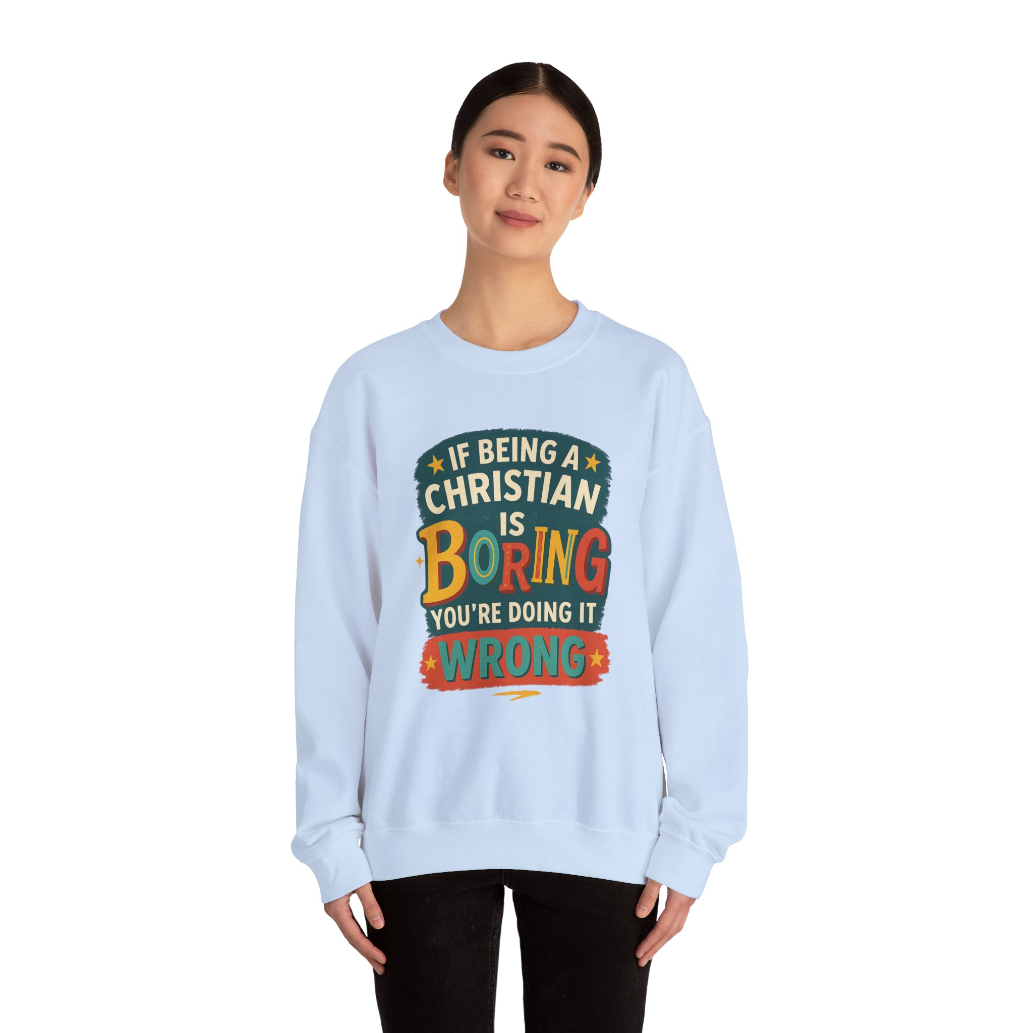 Boring Christian Sweatshirt - Image 6