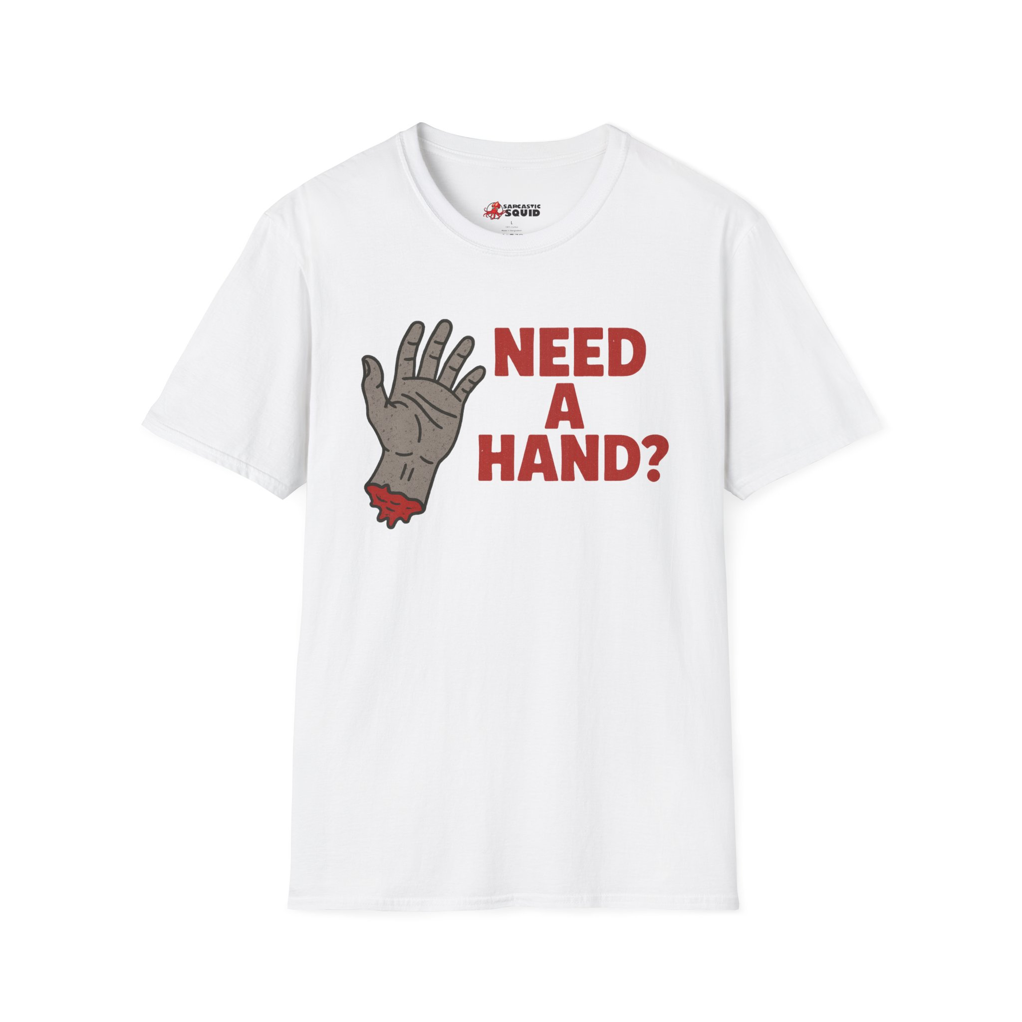 Need a Hand? Unisex Softstyle T-Shirt - Image 3