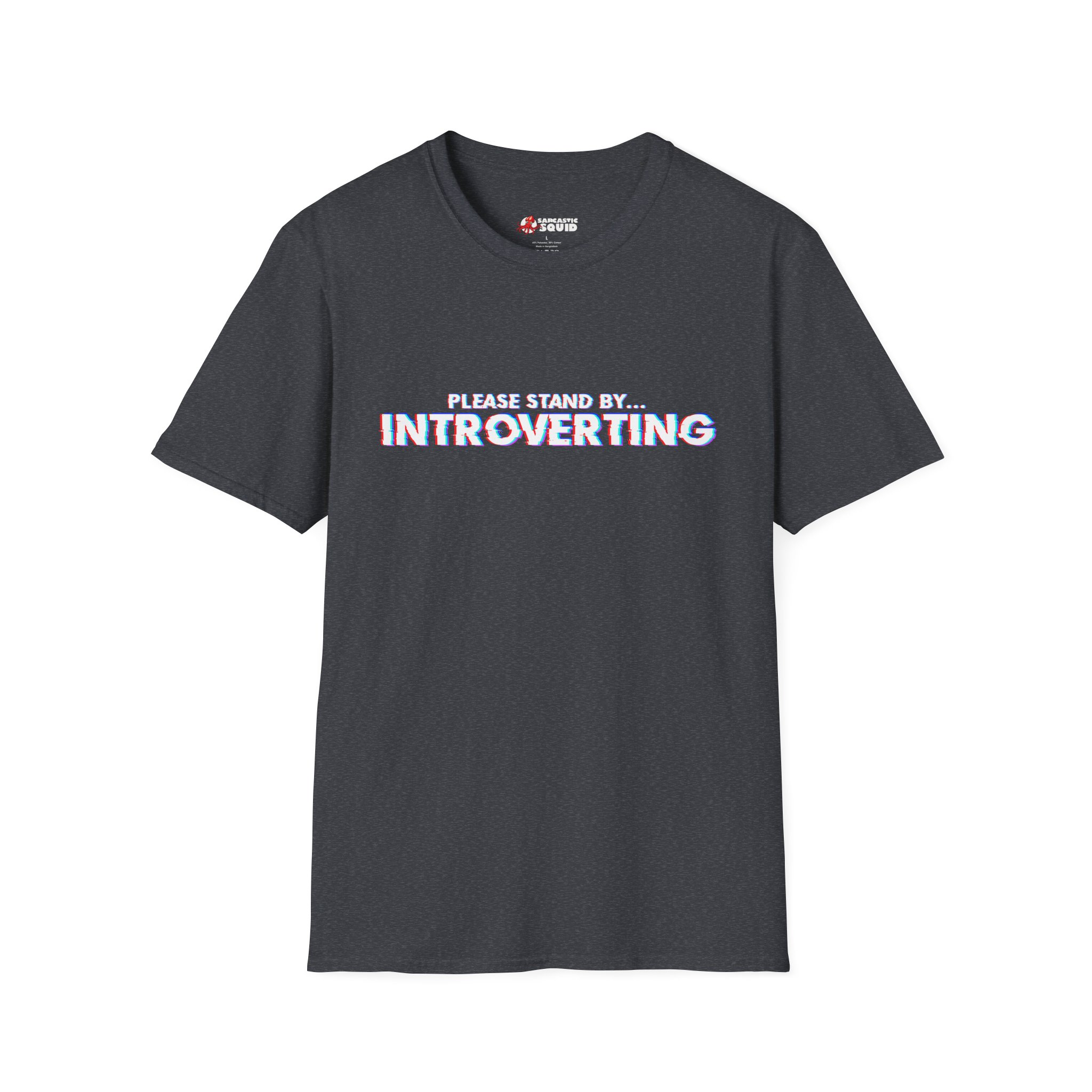 Introverting Unisex Softstyle T-Shirt - Image 5