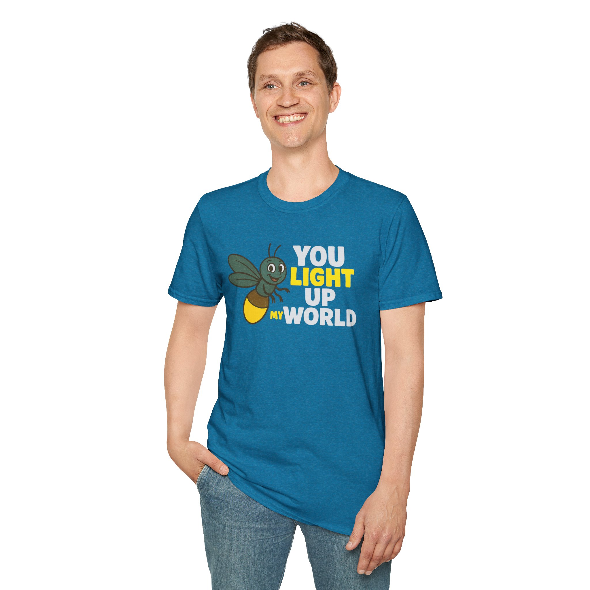 You Light Up My World (White) T-Shirt - Image 14