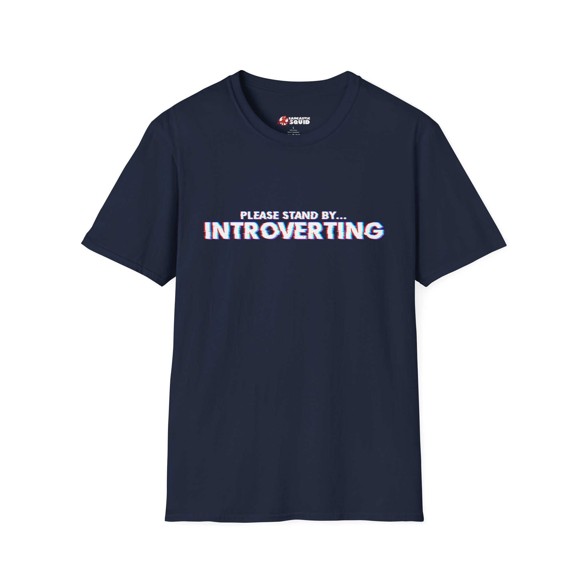Introverting Unisex Softstyle T-Shirt - Image 7