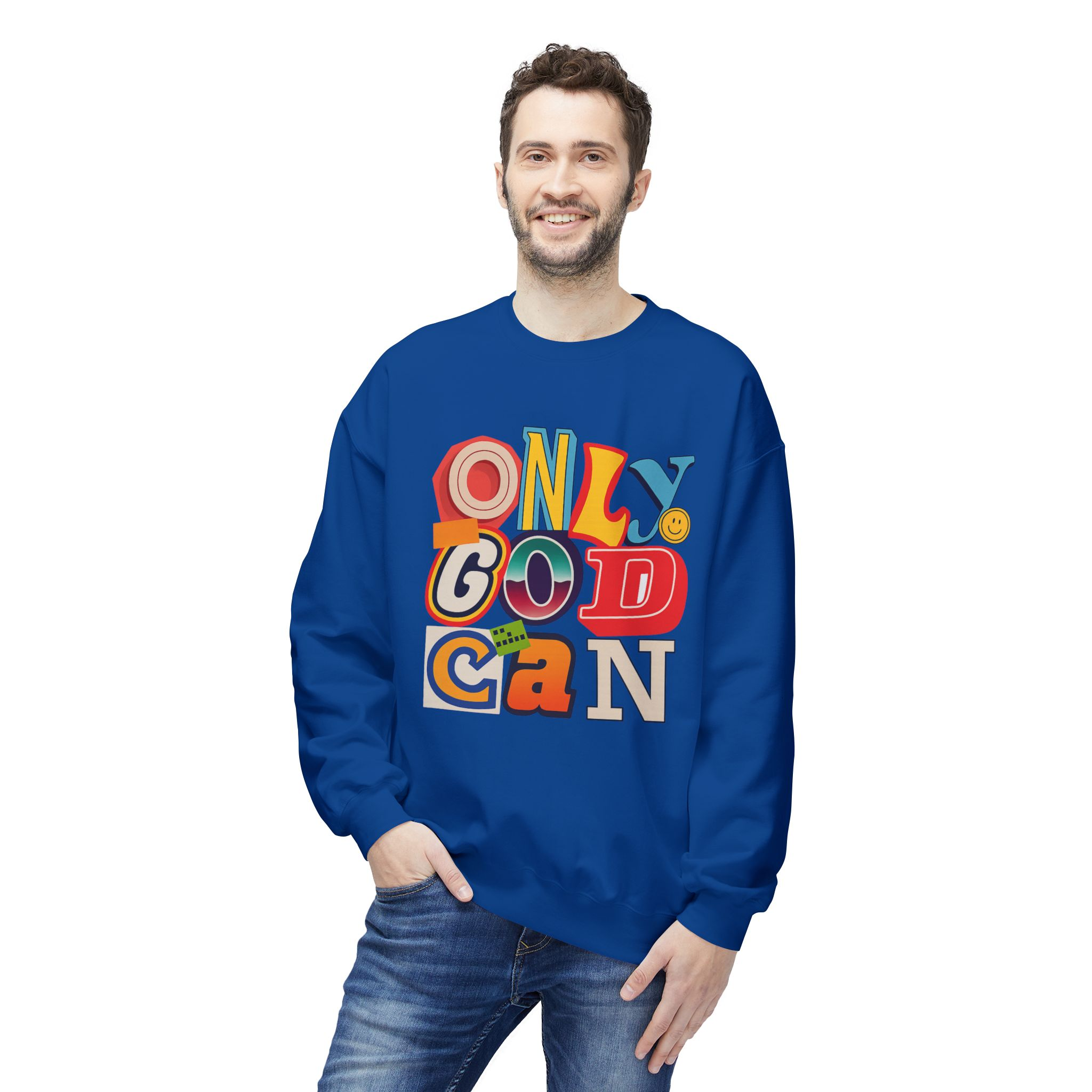Only God Can Sweatshirt - Image 8