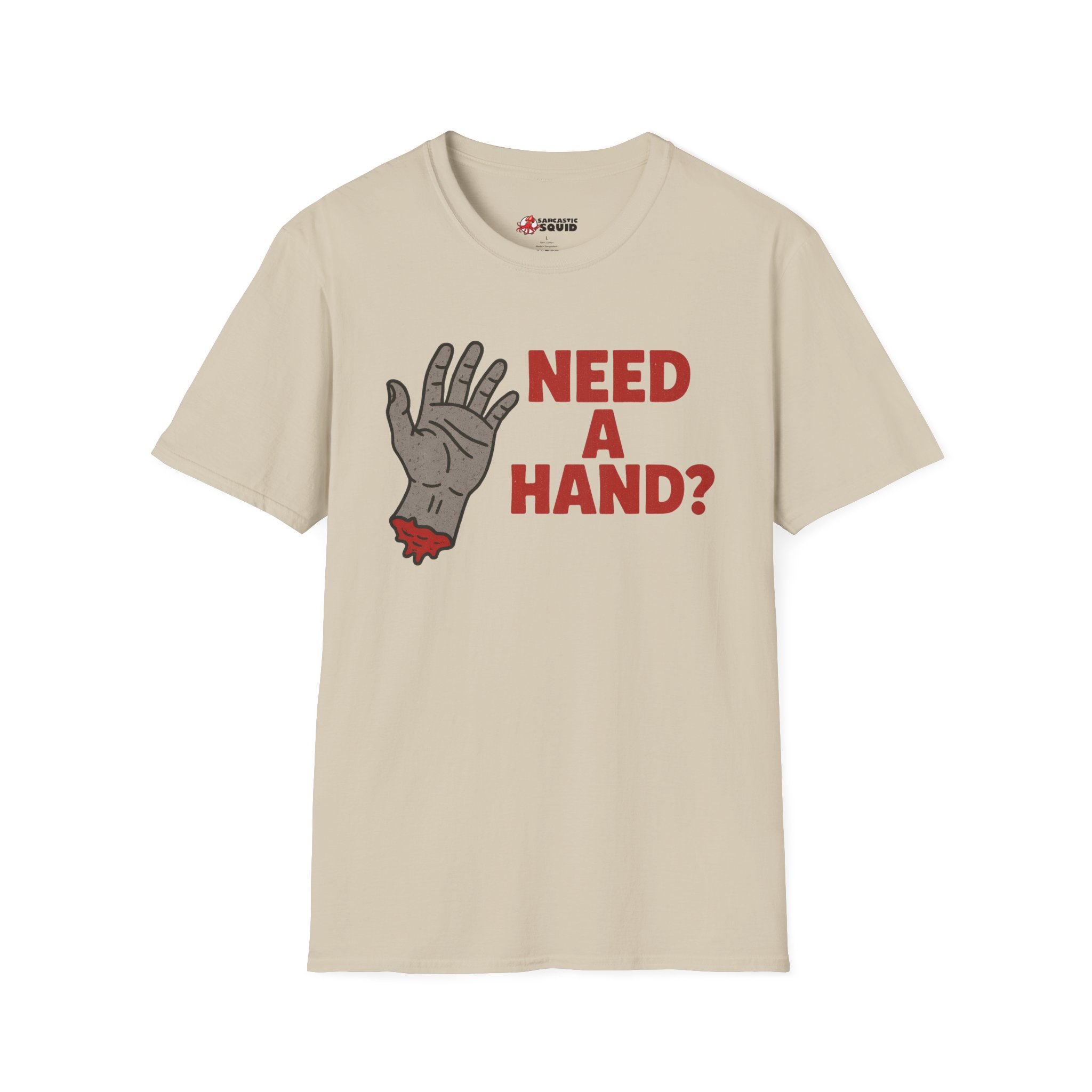 Need a Hand? Unisex Softstyle T-Shirt - Image 7