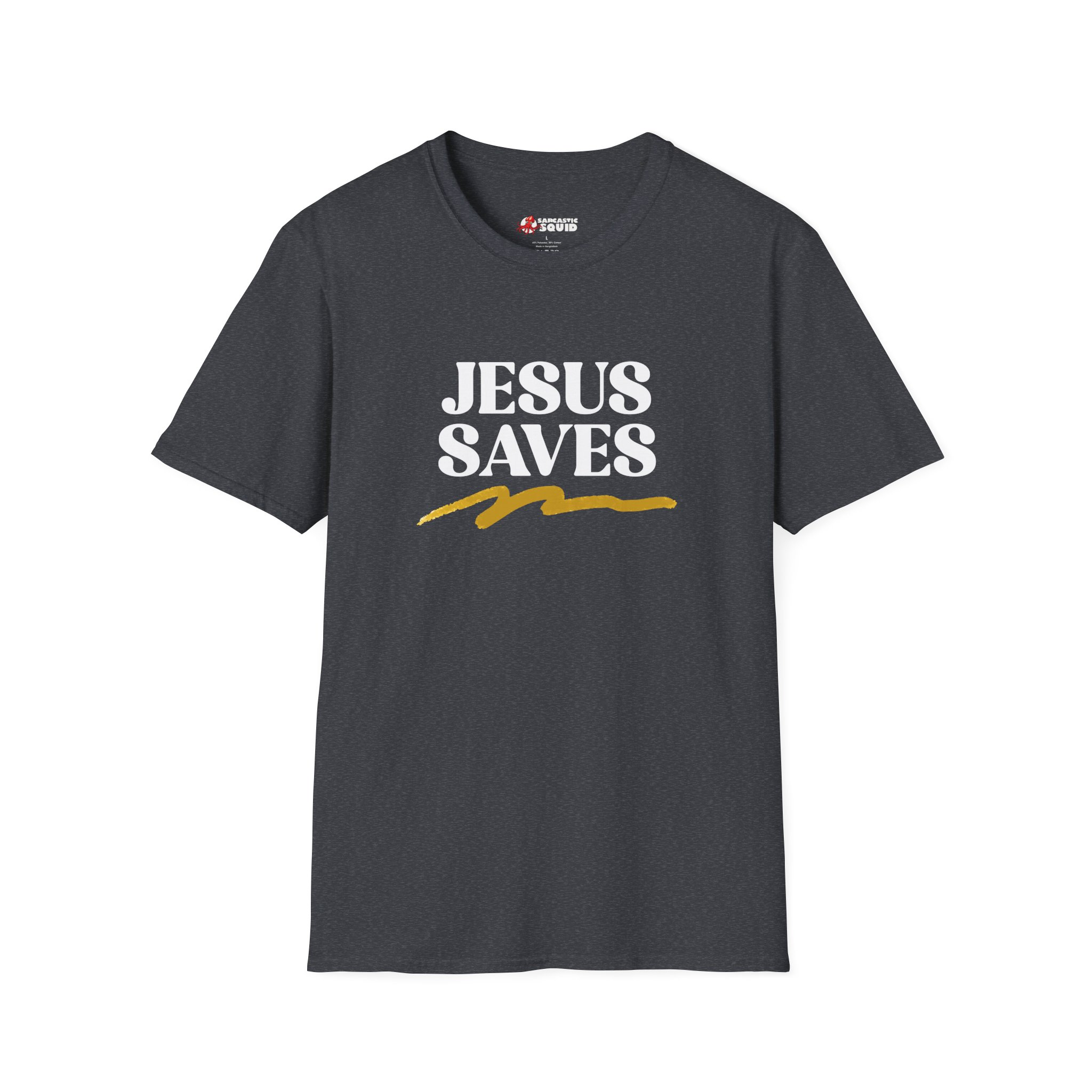 Jesus Saves Unisex T-Shirt - Image 9