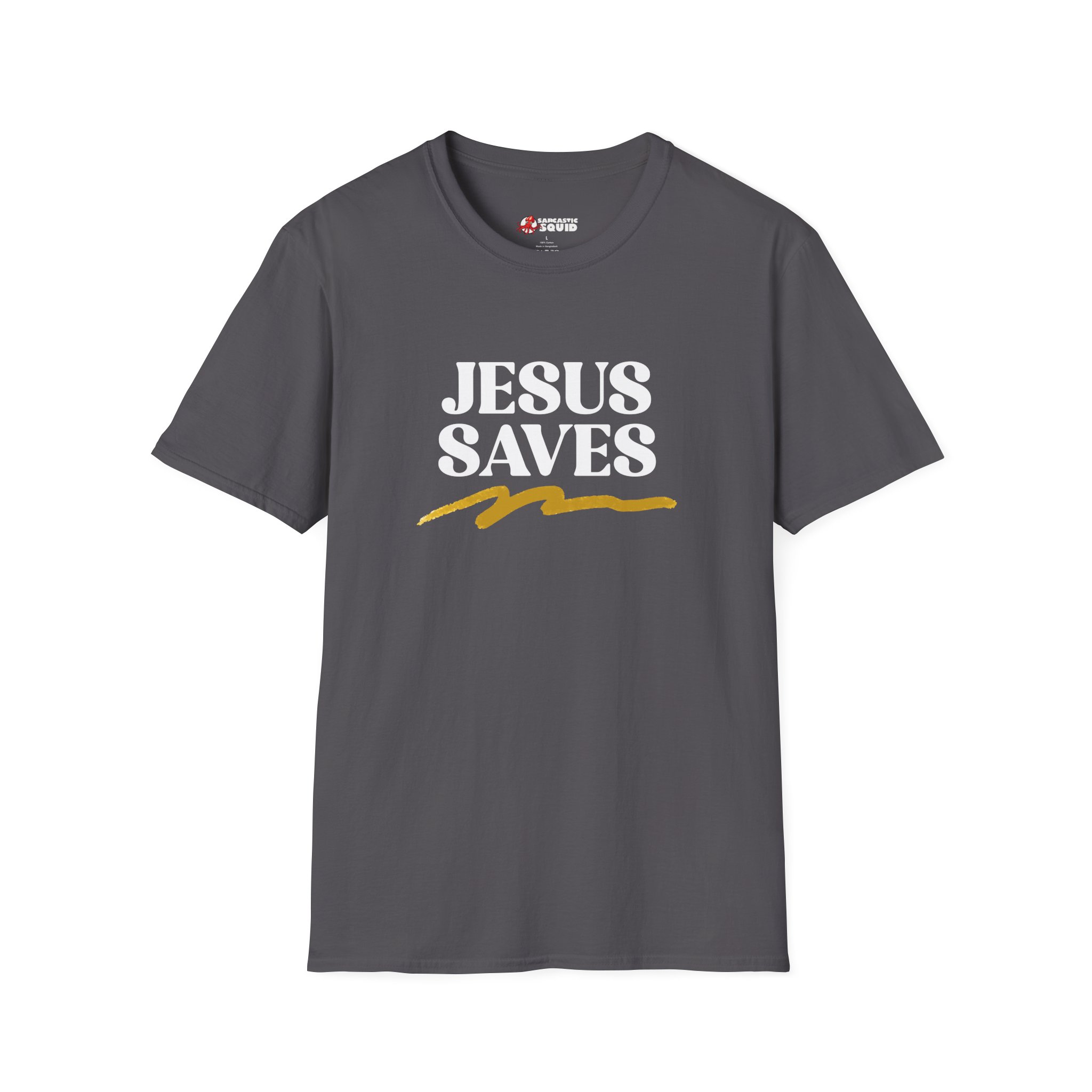 Jesus Saves Unisex T-Shirt - Image 7