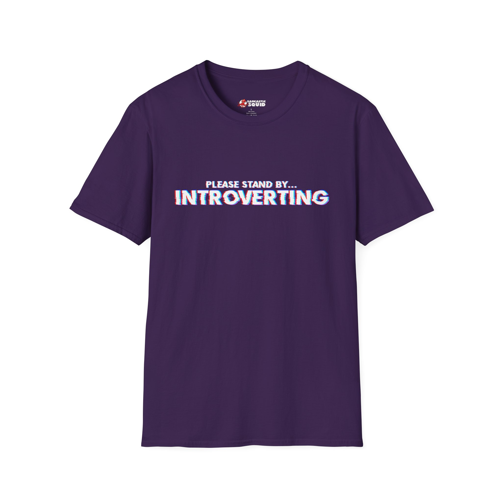 Introverting Unisex Softstyle T-Shirt - Image 9
