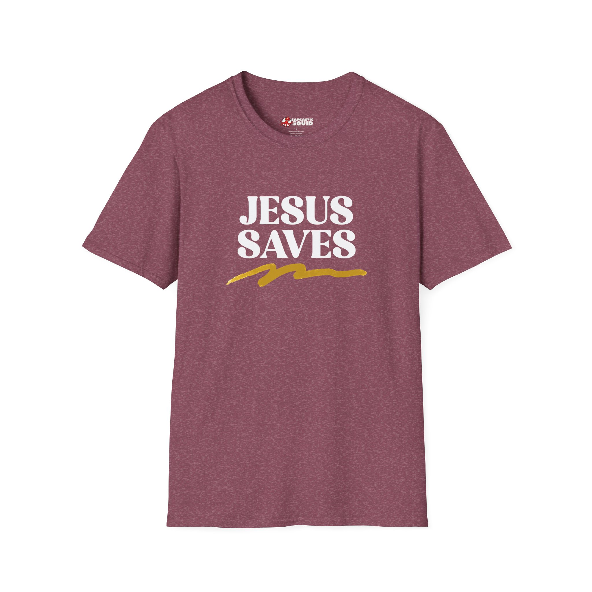 Jesus Saves Unisex T-Shirt - Image 13