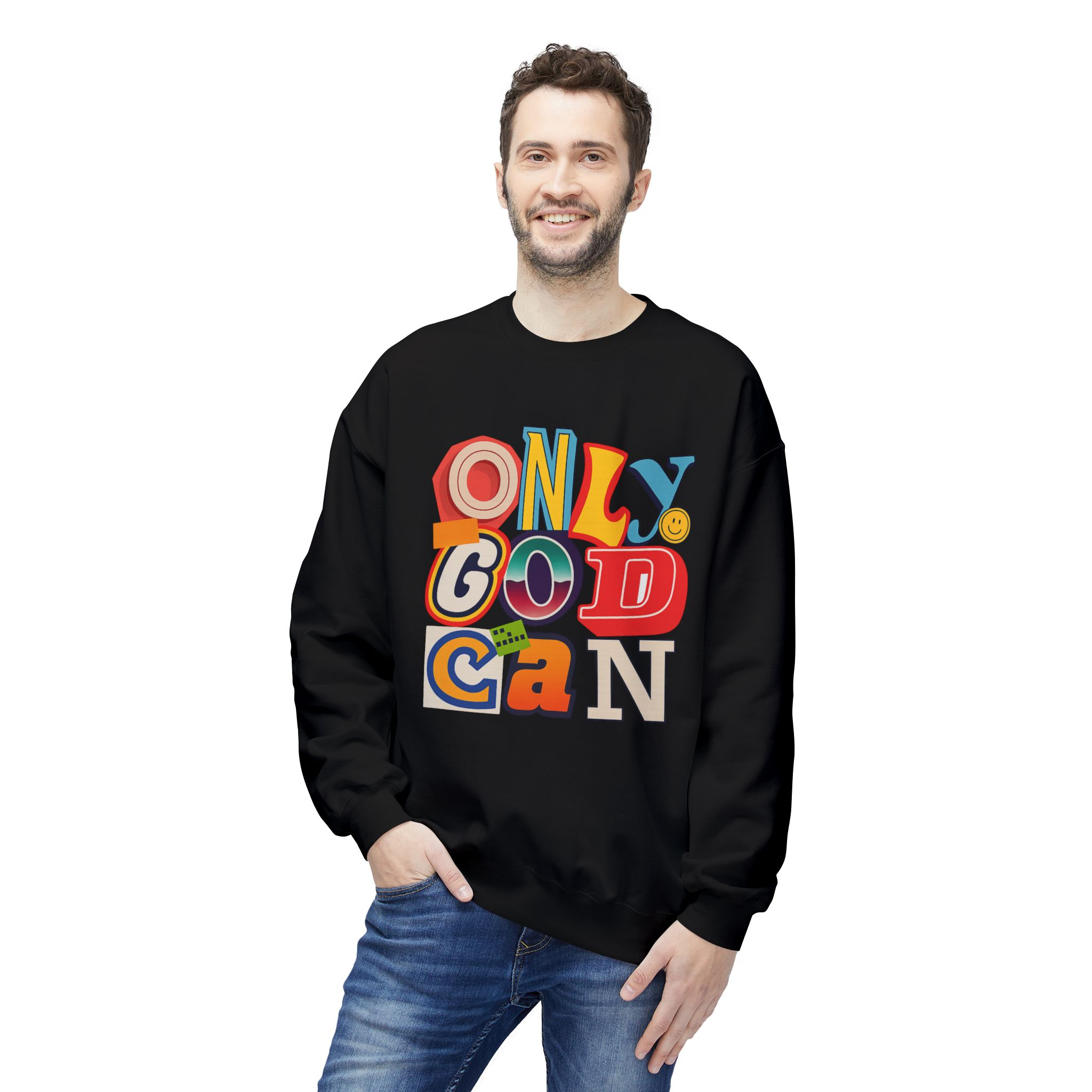 Only God Can Sweatshirt - Image 6