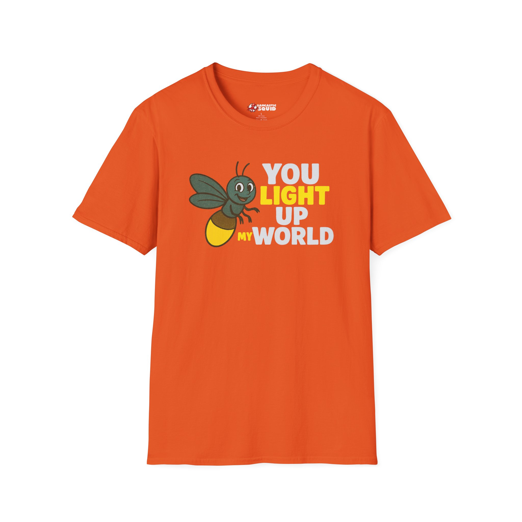 You Light Up My World (White) T-Shirt - Image 3
