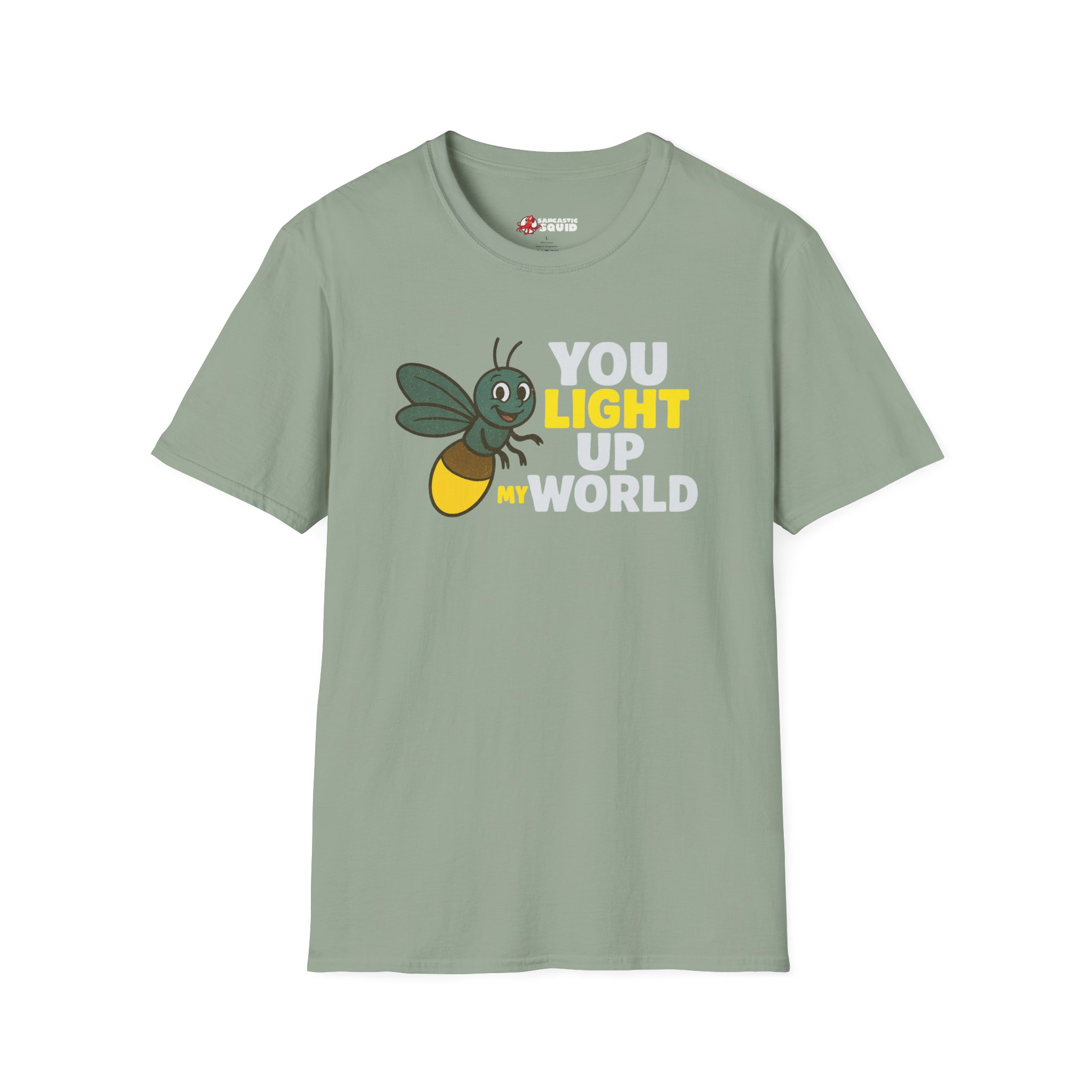 You Light Up My World (White) T-Shirt - Image 5
