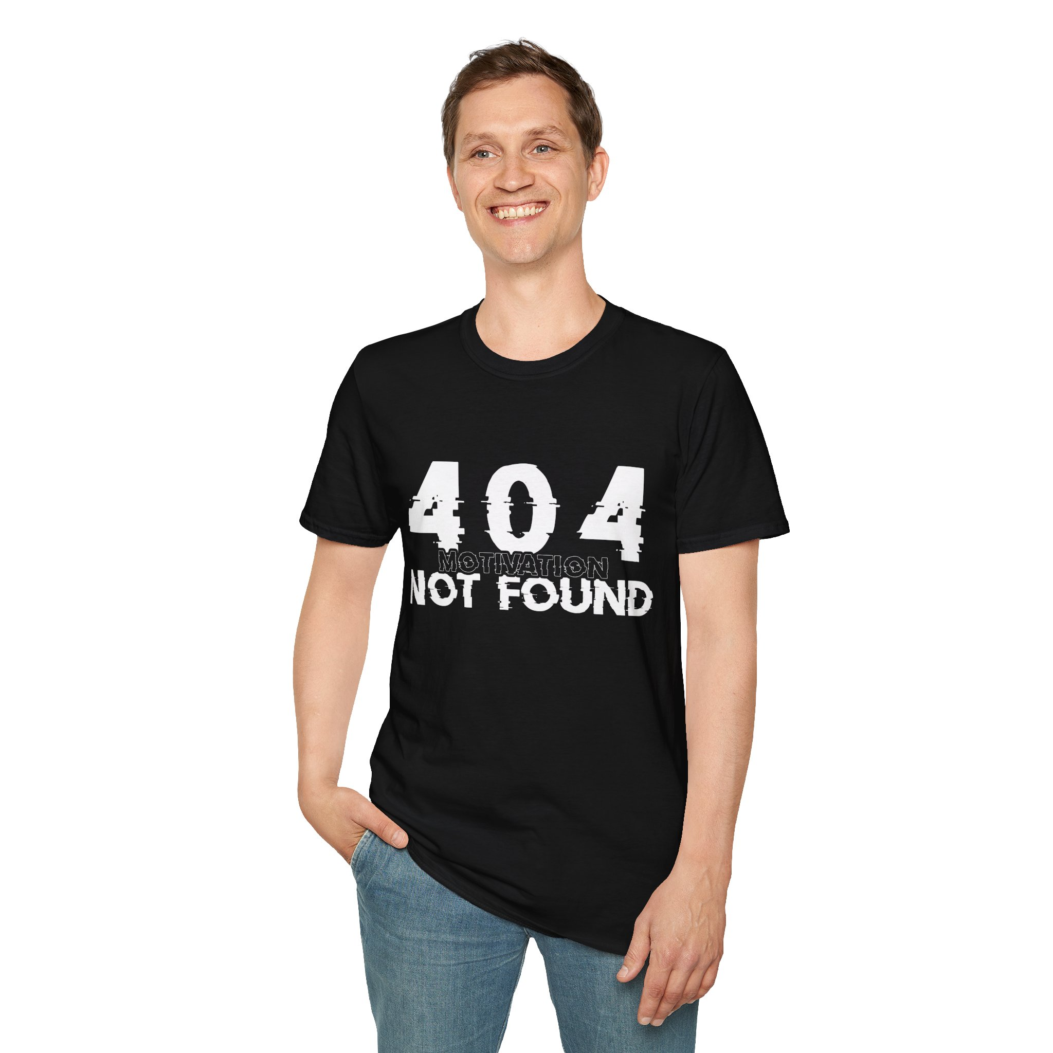404 Not Found Unisex T-Shirt - Image 3