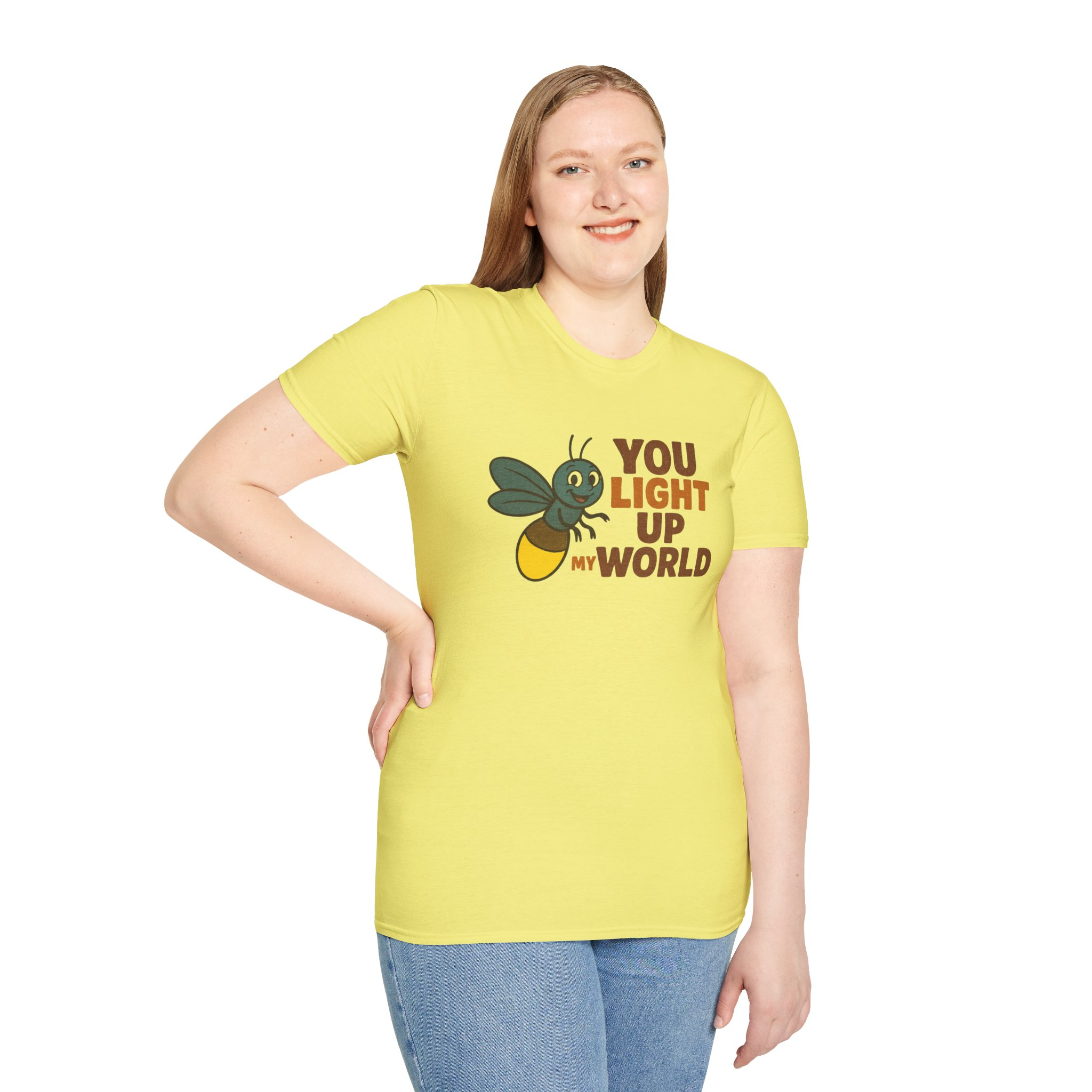 You Light Up My World Bee T-Shirt, - Image 8