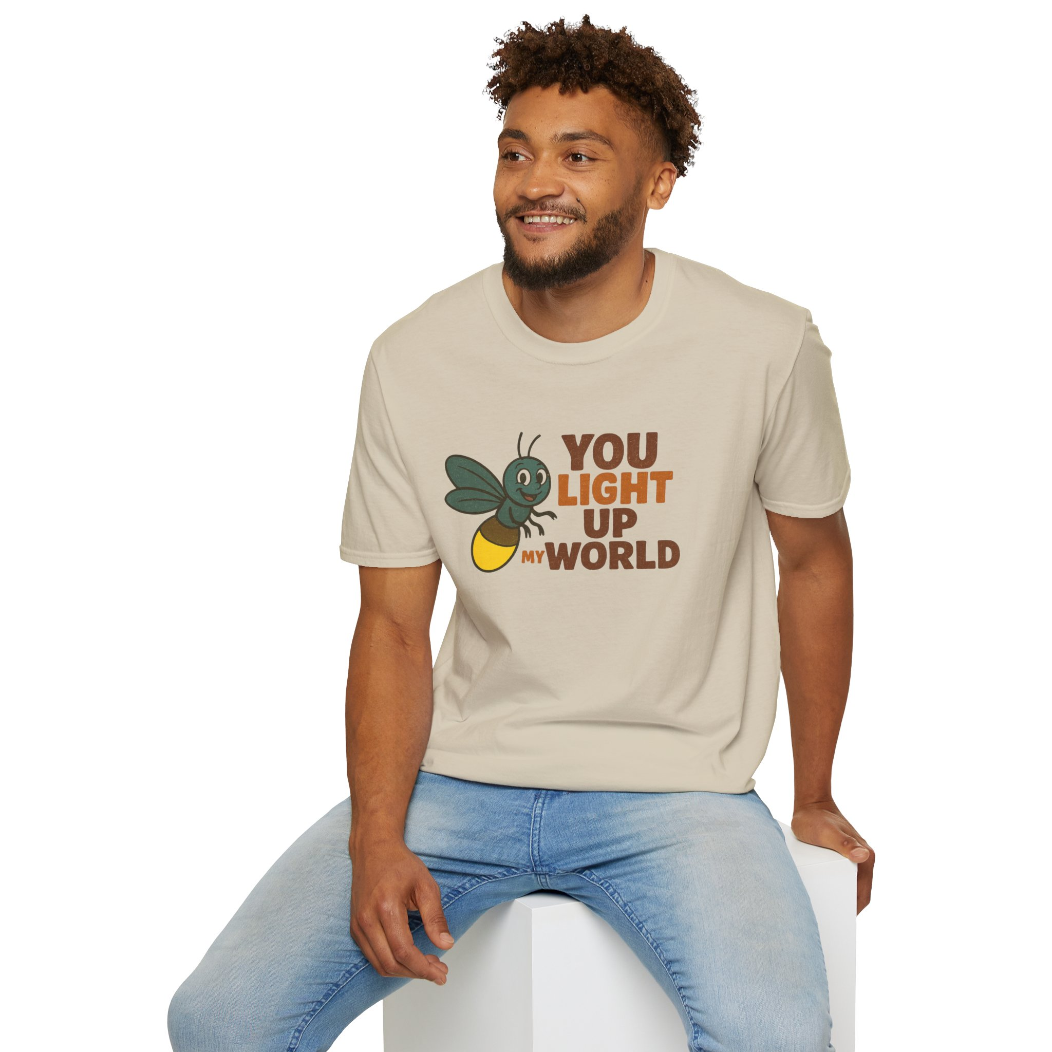 You Light Up My World Bee T-Shirt, - Image 4