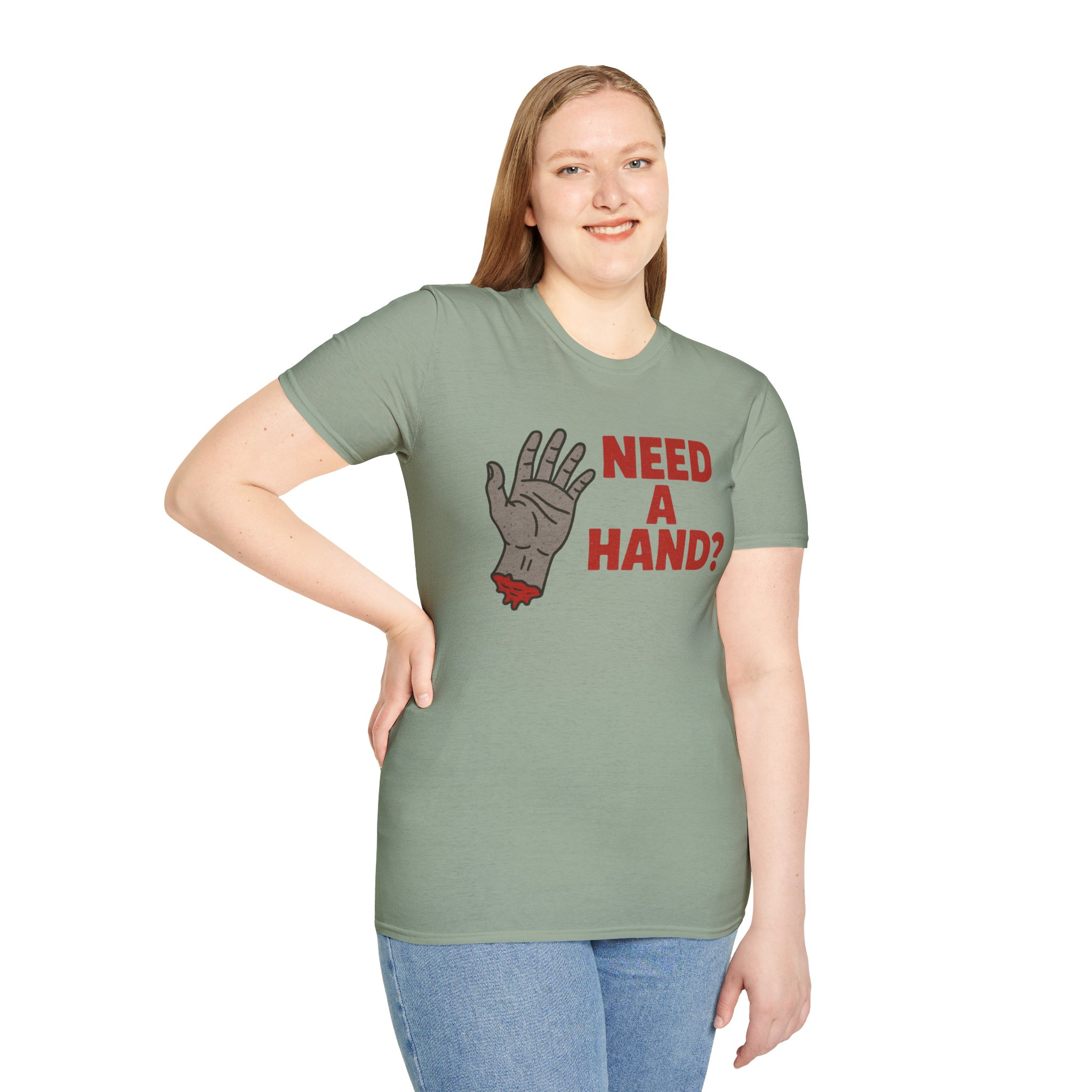 Need a Hand? Unisex Softstyle T-Shirt - Image 14