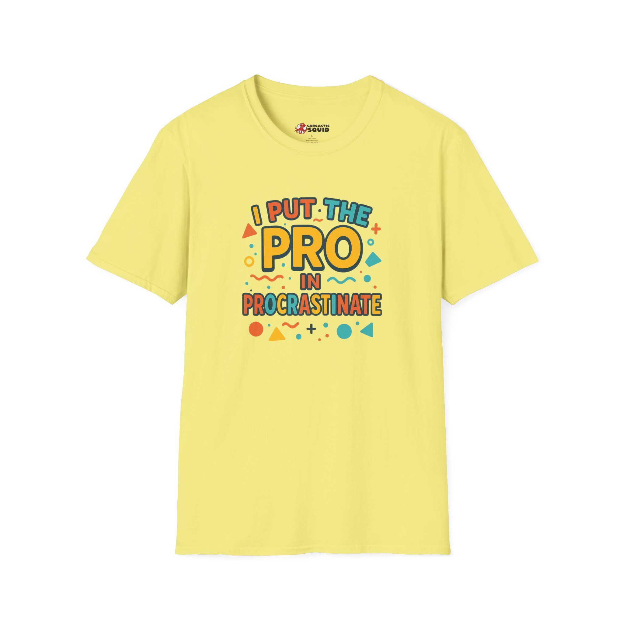 Pro in Procrastination T-Shirt - Image 7