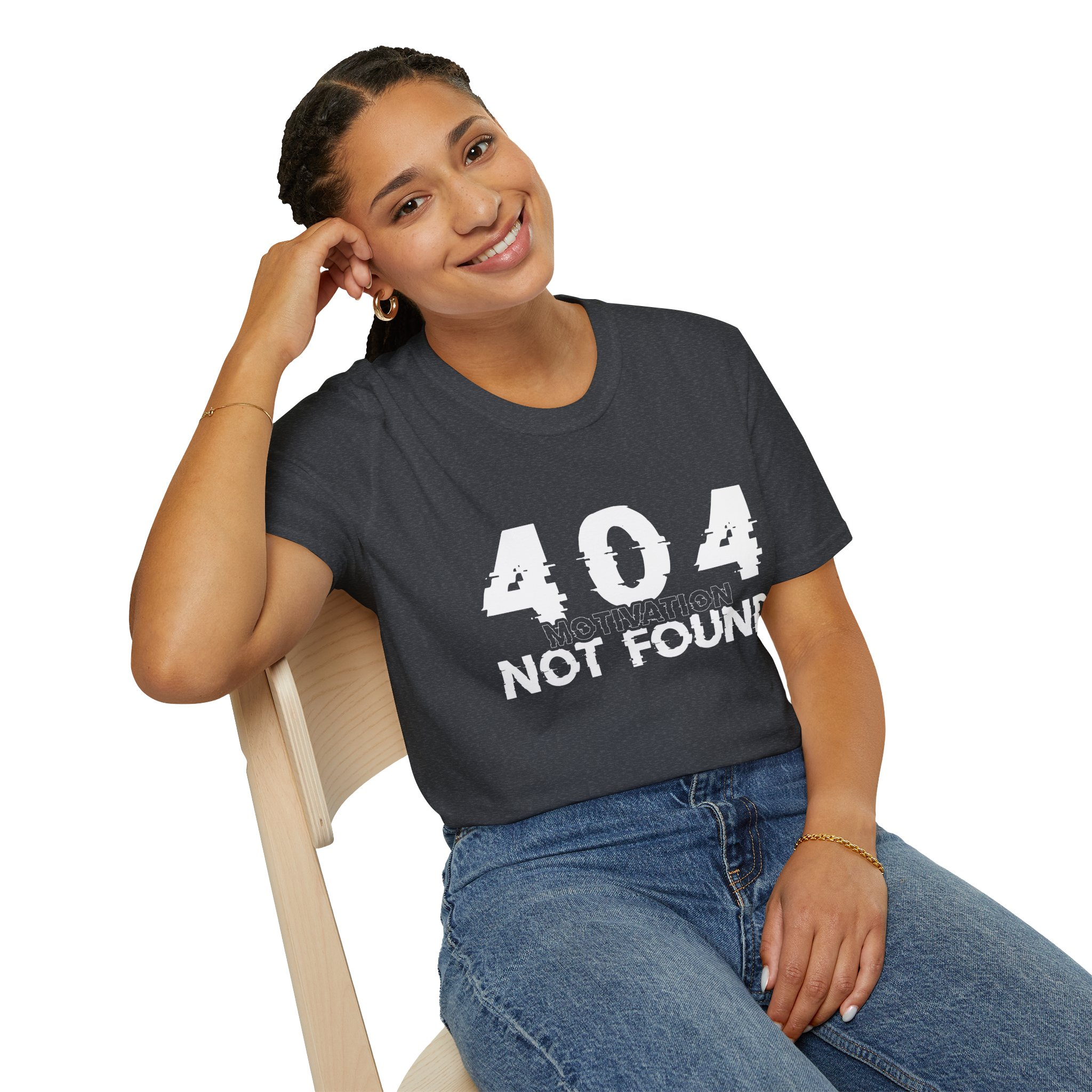 404 Not Found Unisex T-Shirt - Image 12