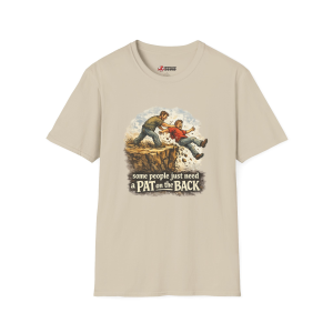 Humorous 'Pat On The Back' T-Shirt