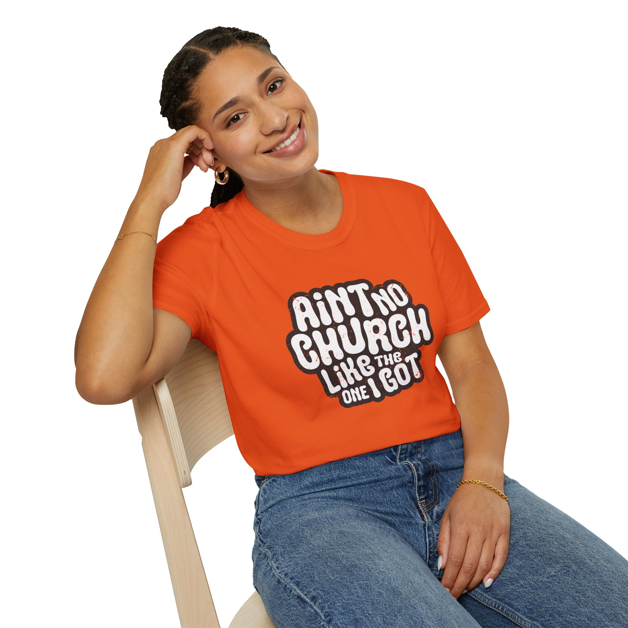 Ain't No Church Unisex T-Shirt - Image 6