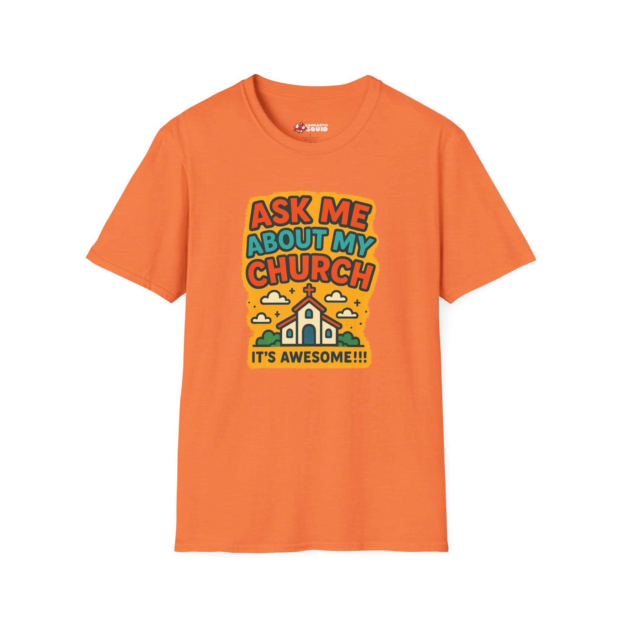 Ask Me About My Church T-Shirt - Image 3