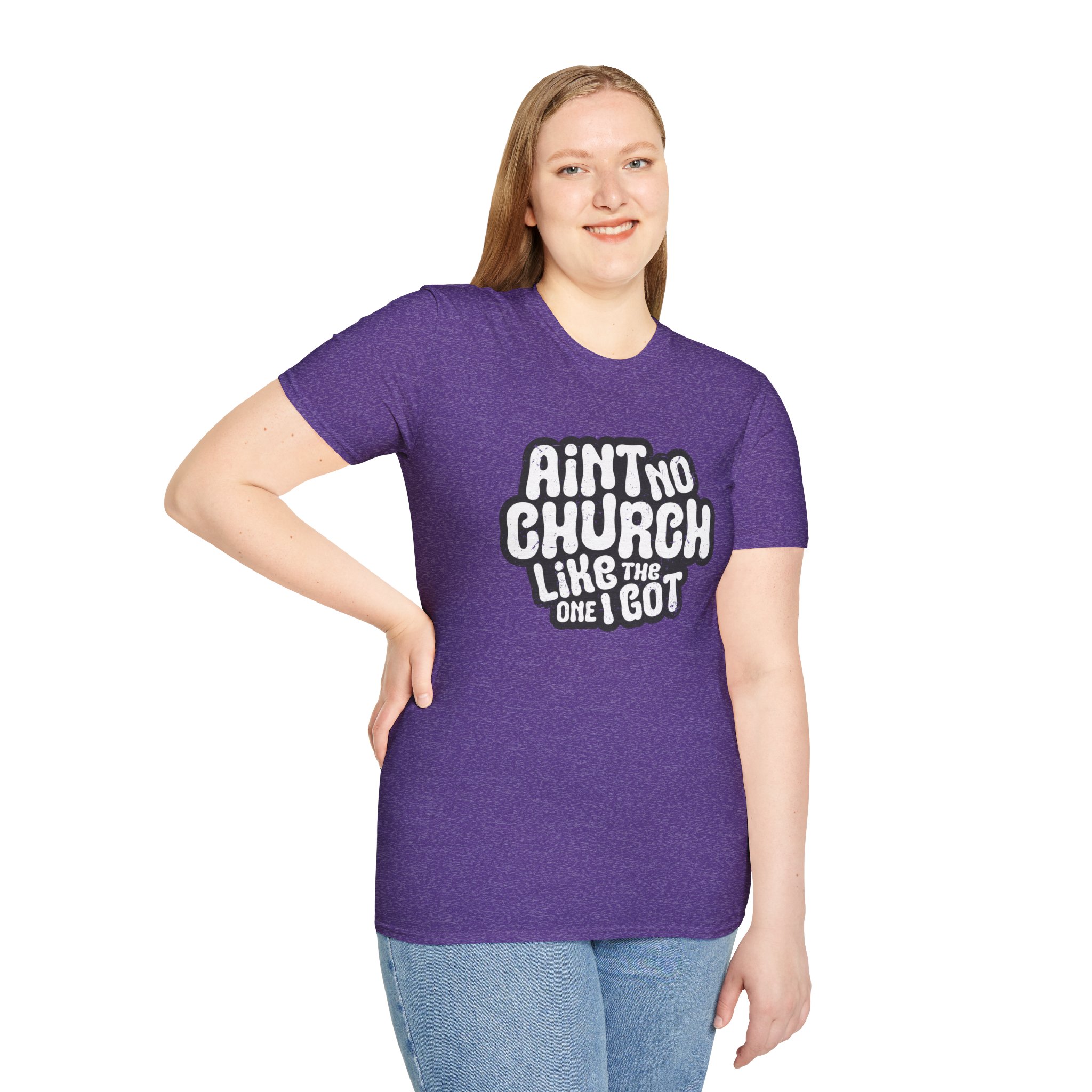 Ain't No Church Unisex T-Shirt - Image 20